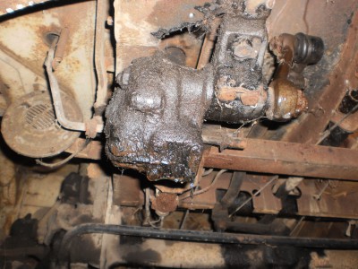 Steering box - rather oily